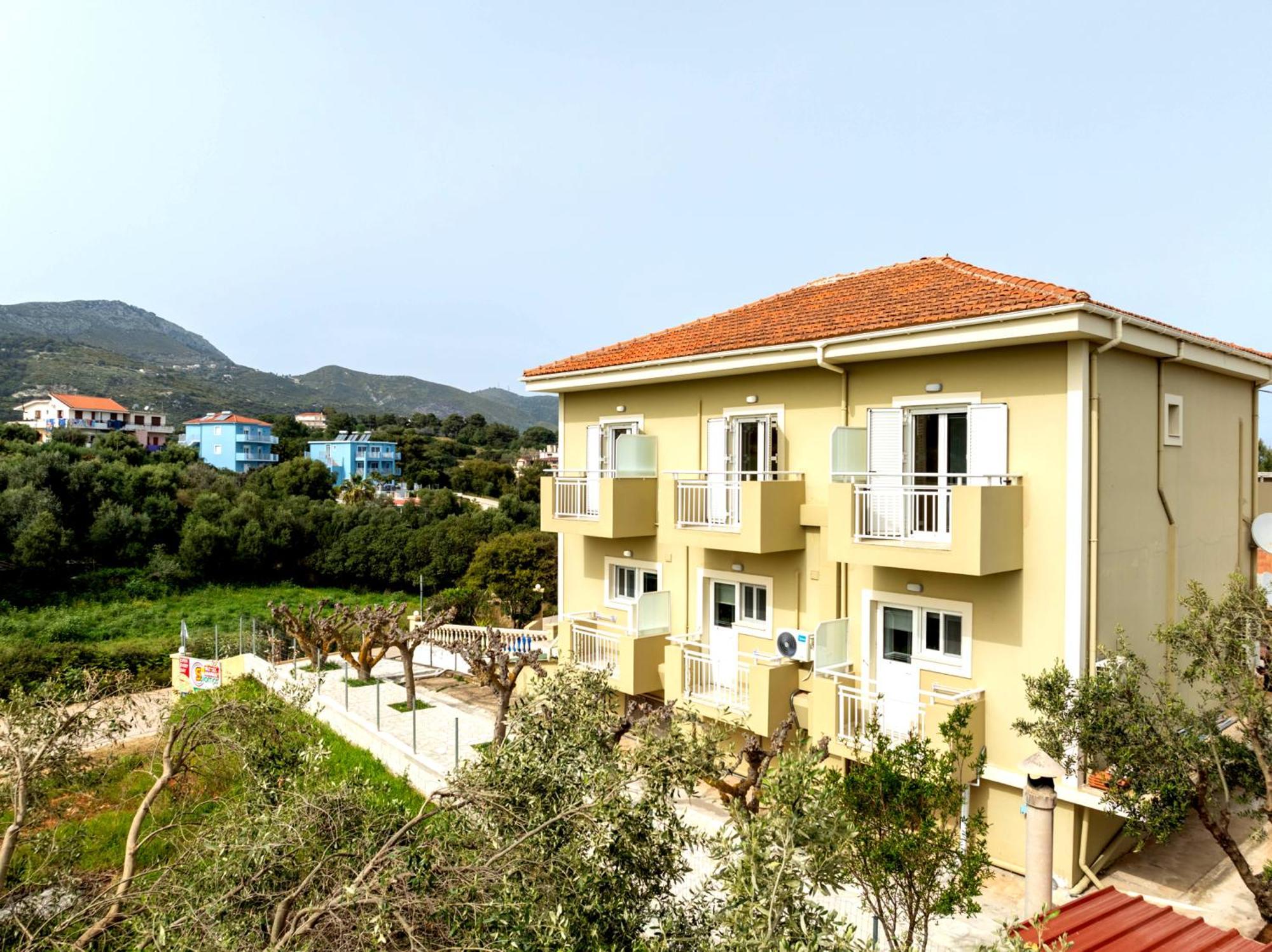 Solomos Apartments Skala  Luaran gambar